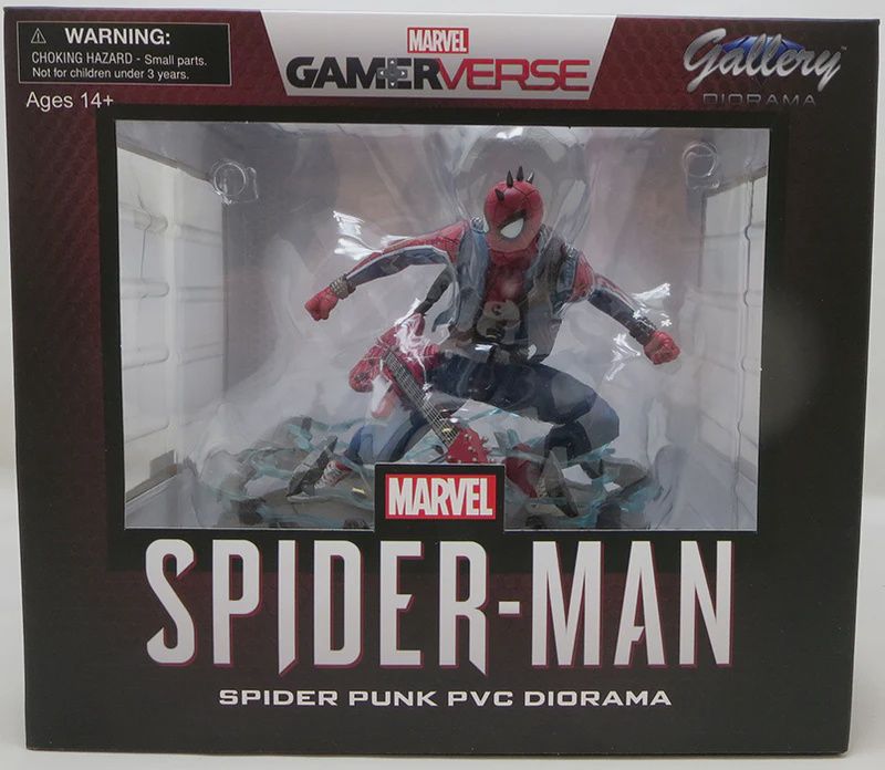 Spider-Man Spider Punk PVC Diorama Marvel Gamerverse Gallery Diorama