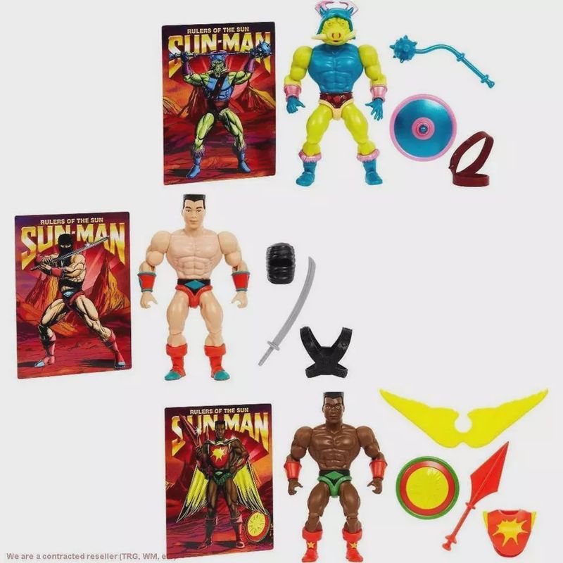Masters of the Universe - Space Sumo / Sun-Man / Pig-Head Multipack Action Figures