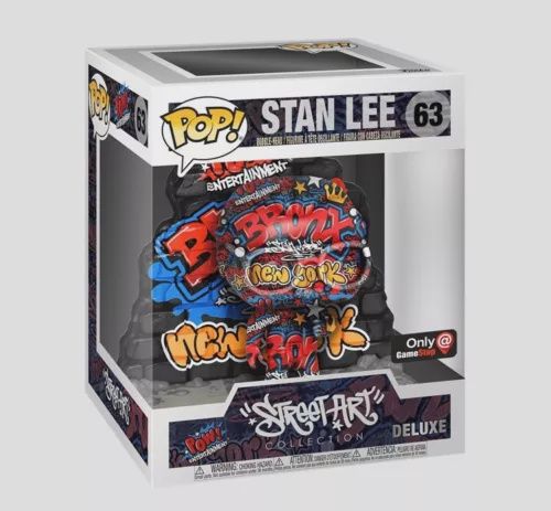 #63 Stan Lee - Stan Lee (Street Art) [Gamestop Excl] Funko Pop!