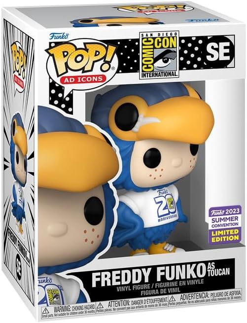 #SE - San Diego Comic Con - Freddy Funko as Toucan [2023 Summer Convention] Funko Pop