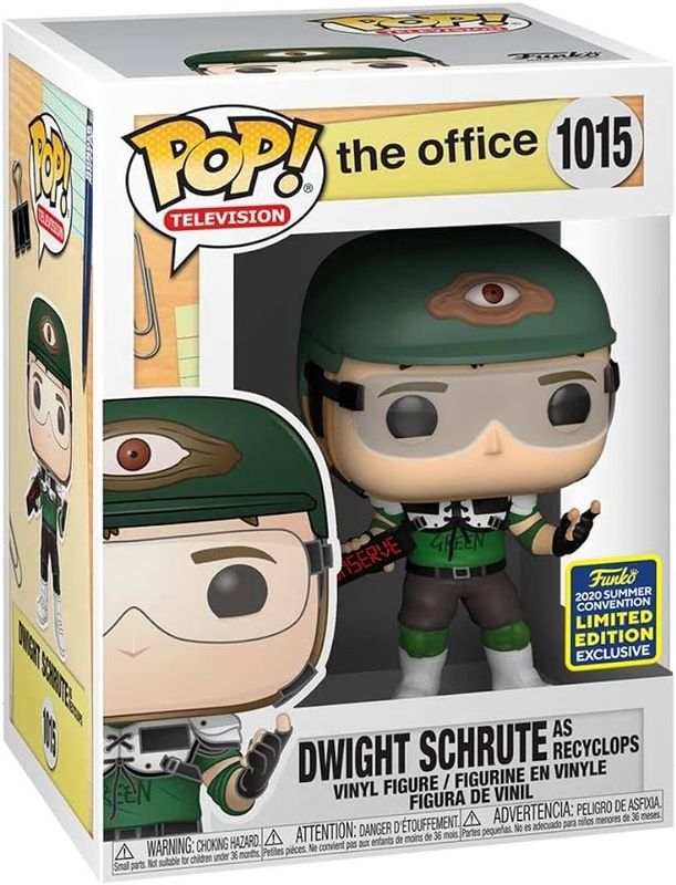#1015 The Office - Dwight Schrute as Recyclopse - 2020 Summer Convention - Funko Pop!