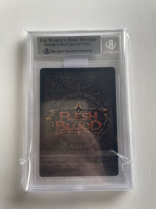 BGS - 9 2021 Flesh &amp; Blood Tales of Aria 1st Edition #ELE146 Channel Lake Frigid M Alt Art