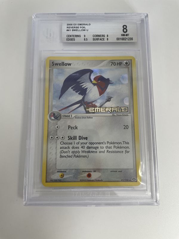 BGS 8 - 2005 Ex Emerald Reverse Foil #41 Swellow U [0016821235]