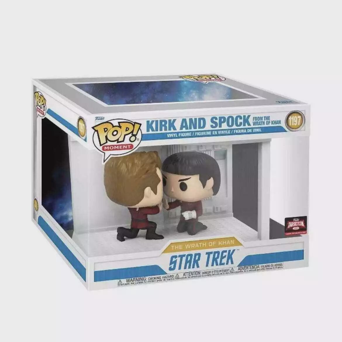 #1197 Star Trek: The Wrath of Khan - Kirk and Spock (From the Wrath of Khan) [Funko Target Con 2022] Funko Pop Moment