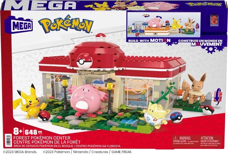 Forest Pokemon Center MEGA Bloks Building Set