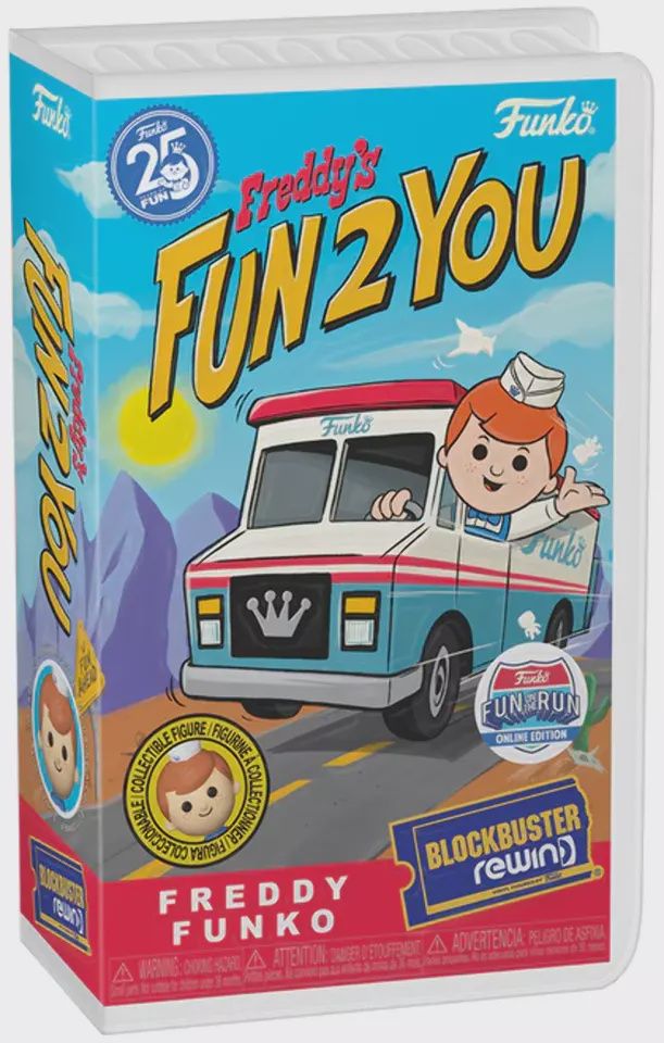 Freddy&#39;s Fun 2 You - Freddy Funko Blockbuster Rewind ( Funko Fun on the Run Online Edition ) Funko