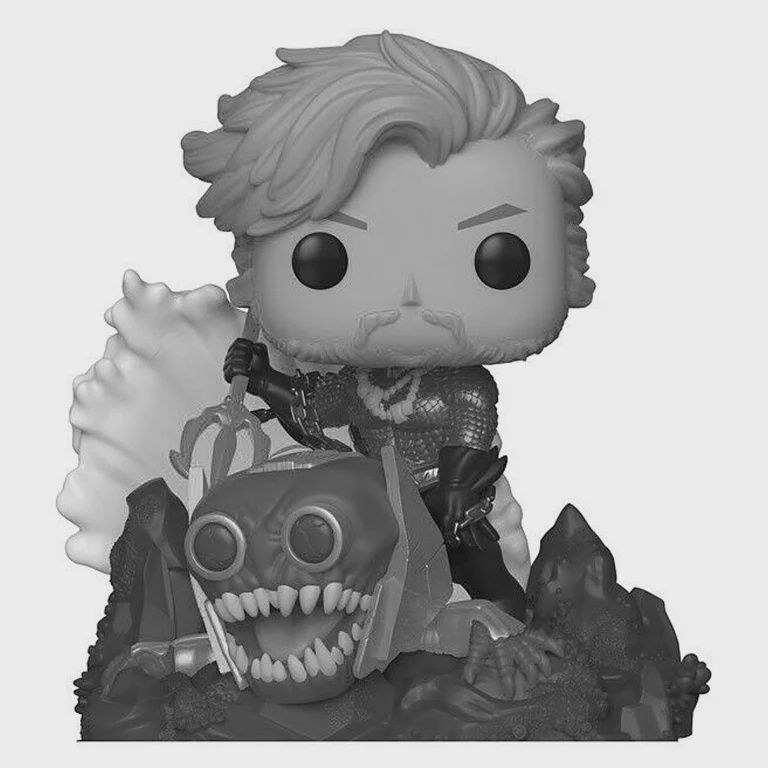 #254 DC Collection by Jim Lee - Aquaman - Only at Gamestop - Funko Pop!, Variant: Black &amp; White