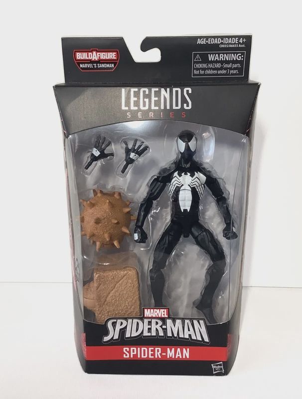 Marvel legends series Black Suit Spider-Man