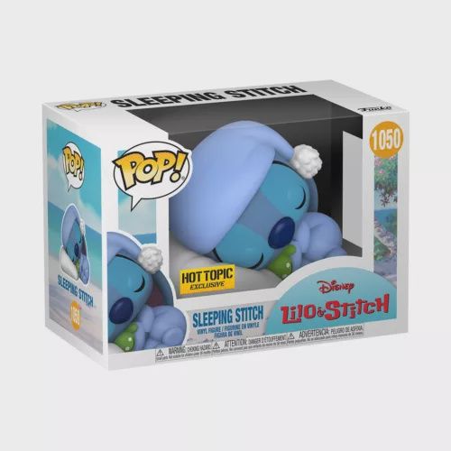 #1050 Lilo &amp; Stitch - Sleeping Stitch [Hot Topic] Funko Pop!
