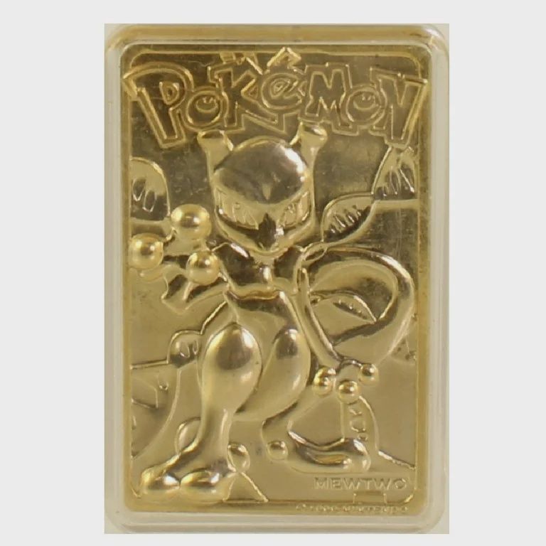 Mewtwo Burger King Gold Card / Pokeball, Condition: Card Only