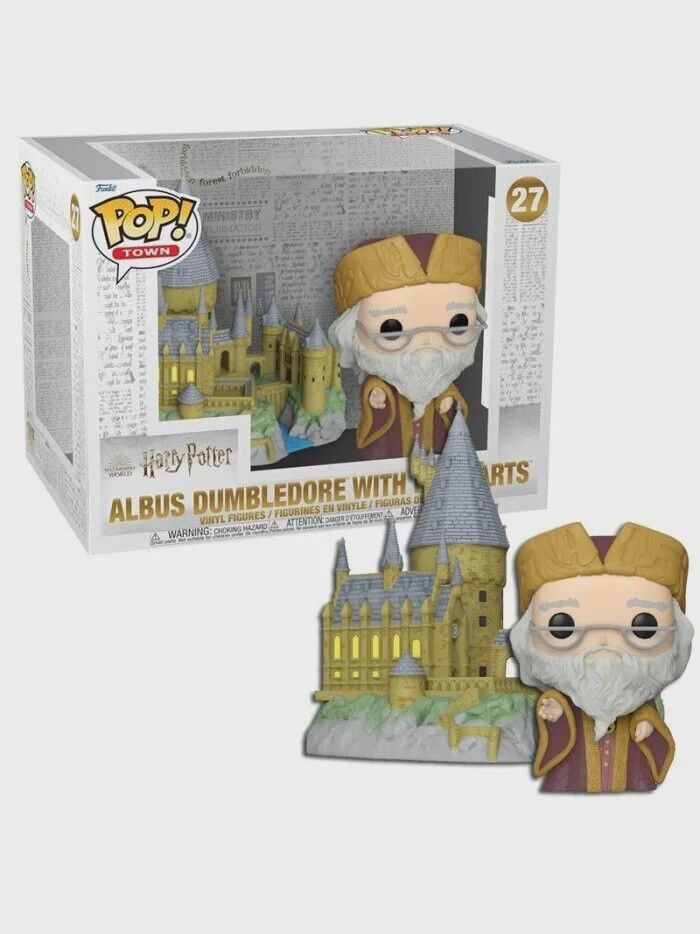 #27 Albus Dumbledore with Hogwarts - Albus Dumbledore - Funko Pop!