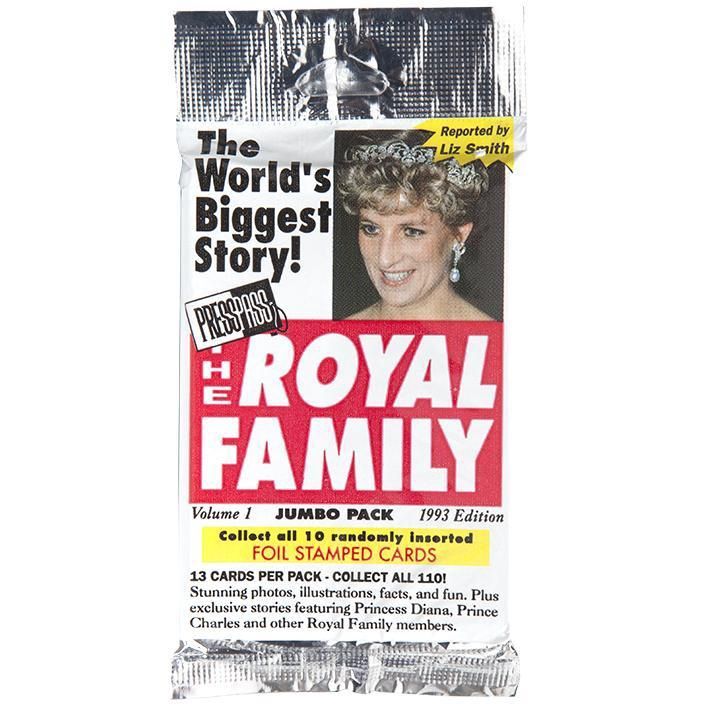 1993 Press Pass The Royal Family Pack