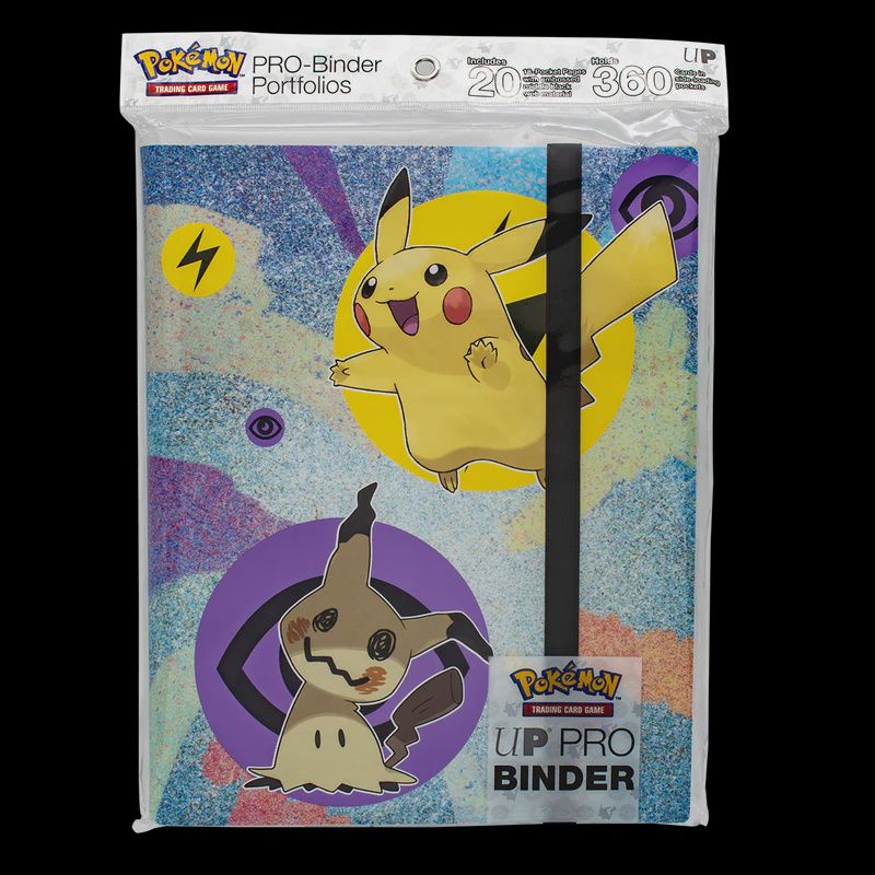Pokemon - Pikachu and Mimikyu - 9 Pocket Pro-Binder
