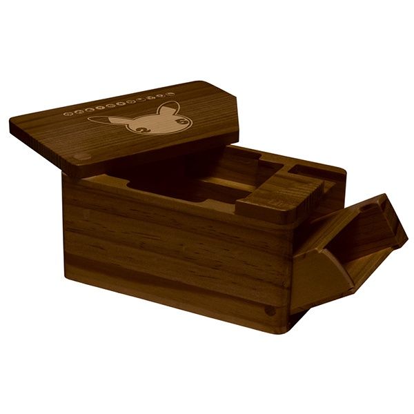 Pokemon 25th Anniversary Wooden Deck Box
