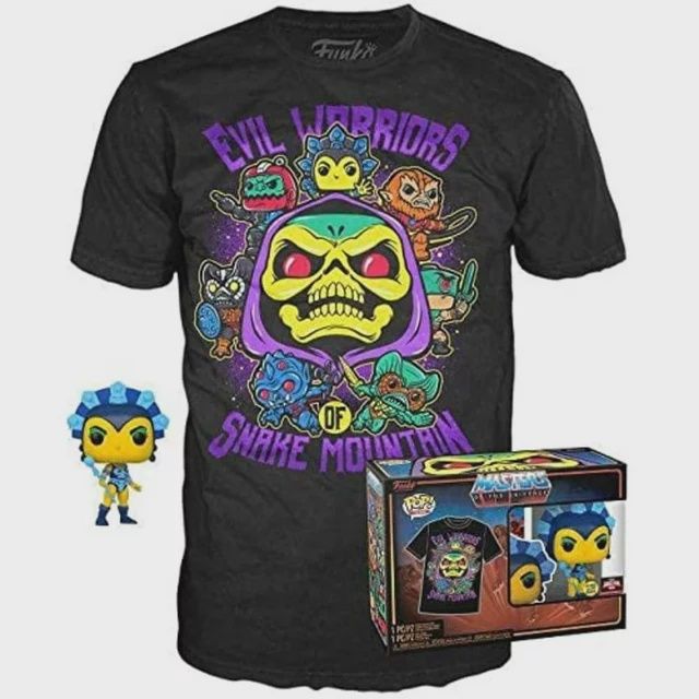 Evil-Lyn - Masters of the Universe [Funko Target Con 2022 Limited Edition Exclusive] [Glows in the Dark][Funko Pop &amp; Tee] [L] Funko Pop, Size: Large