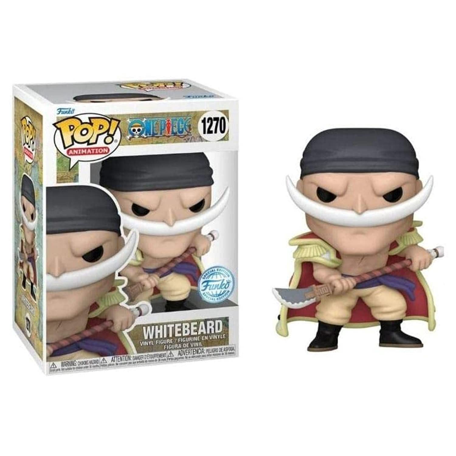 #1270 - One Piece - Whitebeard - Funko Pop, Condition: CIB