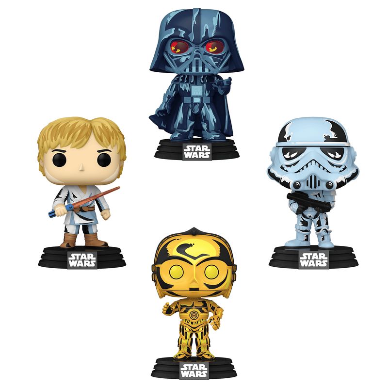 POP - Starwars 4 Pack #456/455/454/453