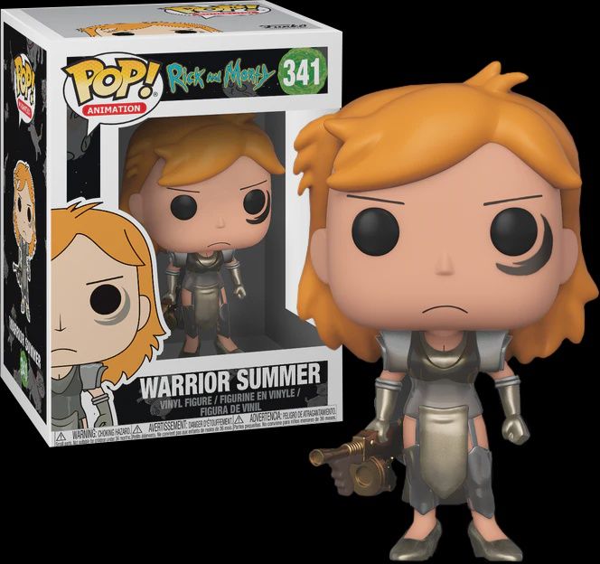 #341 Rick And Morty - Warrior Summer - Funko Pop!