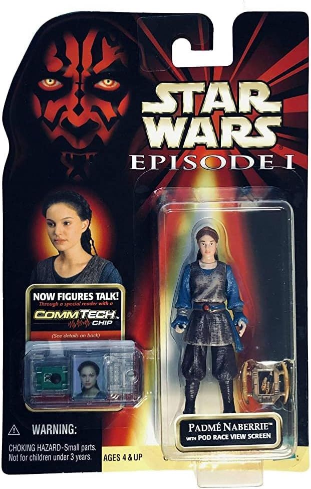 Star Wars Episode 1 - Padme Naberrie With Pod View Screen - Action Figure