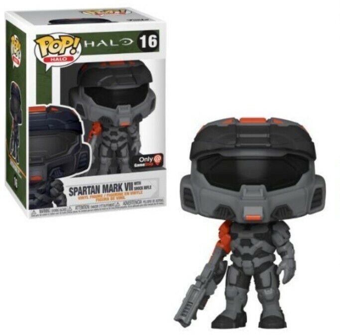 #16 Halo - Spartan Mark VII (with Shock Rifle) - Gamestop Exclusive - Funko Pop!