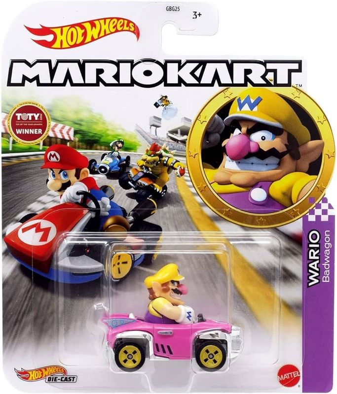 TOY - Mario Kart Hot Wheels (Wario)