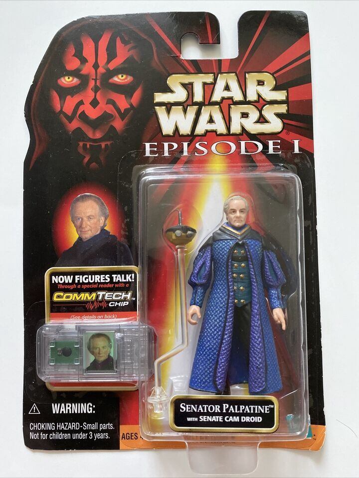 Star Wars: Episode 1 - Senator Palpatine with Senate Cam Driod - Action Figure