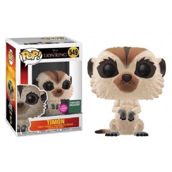 #549 The Lion King - Timon - (Flocked) Barnes &amp; Noble Exclusive - Funko Pop!