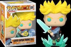 #1281 Super Saiyan Trunks (with Sword) - Dragon Ball Super [Glow Special Edition] Funko Pop!