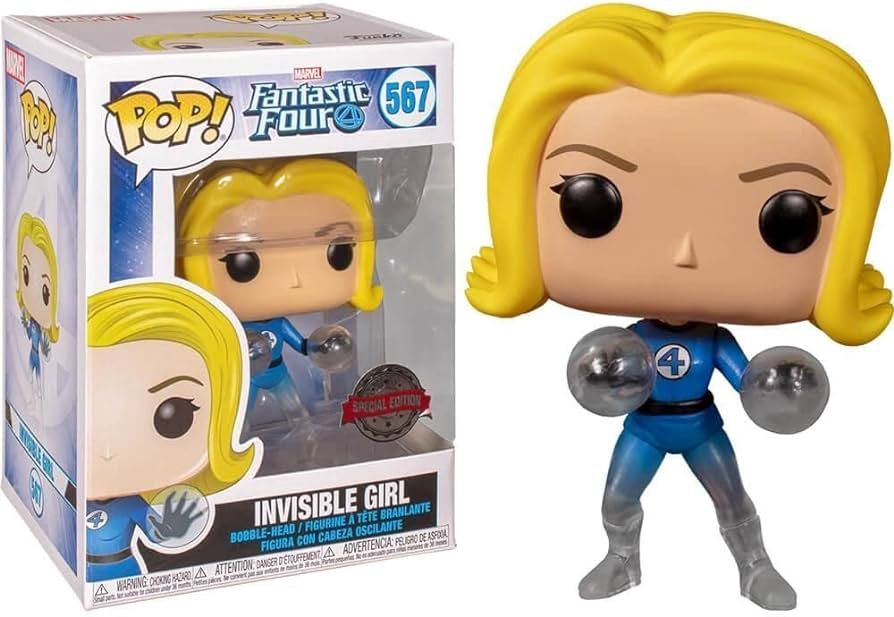 #558 Fantastic Four - Invisible Girl - Funko Pop!
