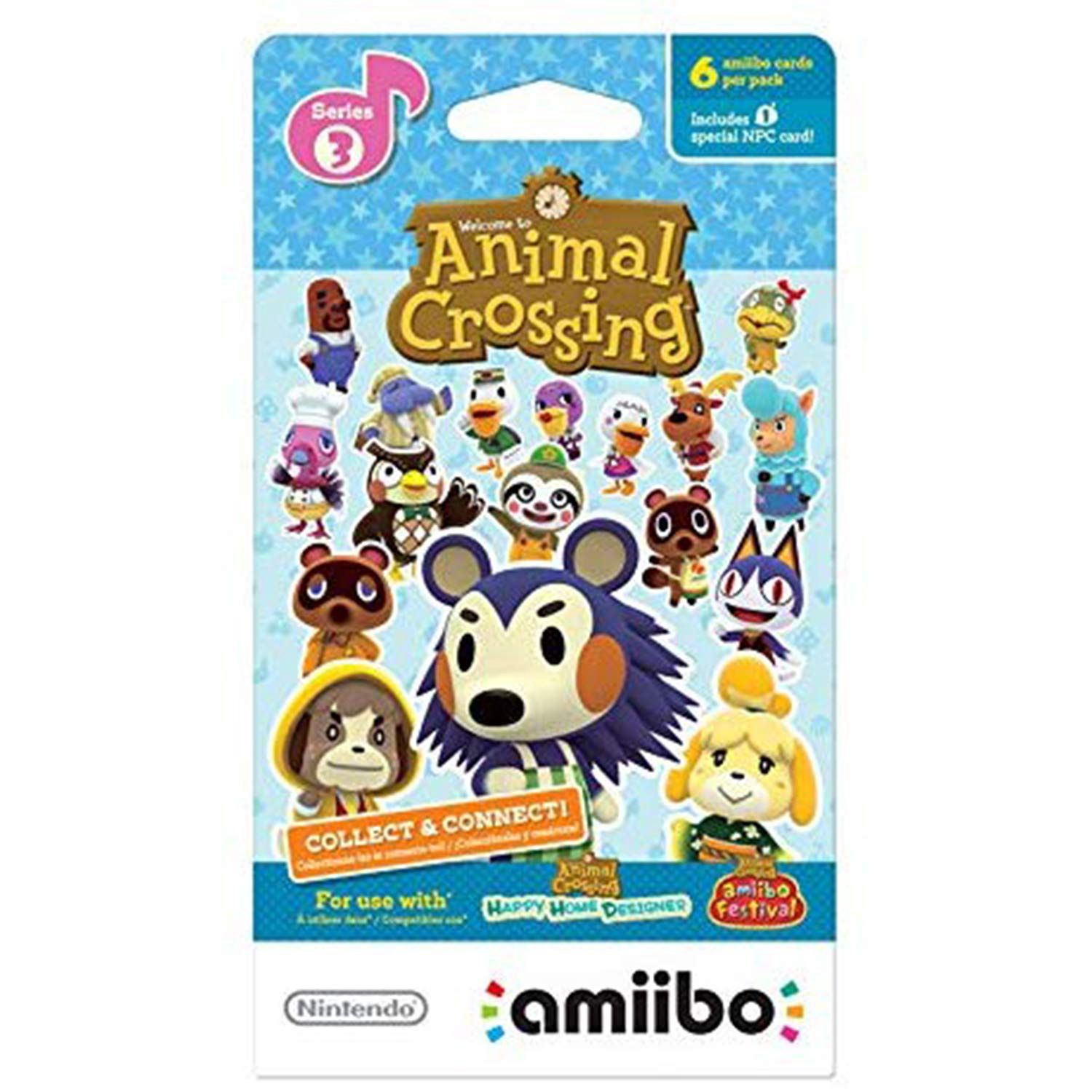 Animal Crossing Series 3 Amiibo Card Pack