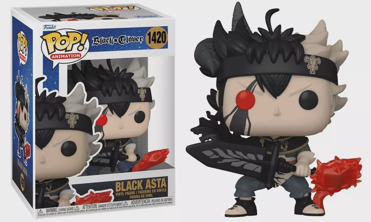 #1420 - Black Clover - Black Asta Funko Pop