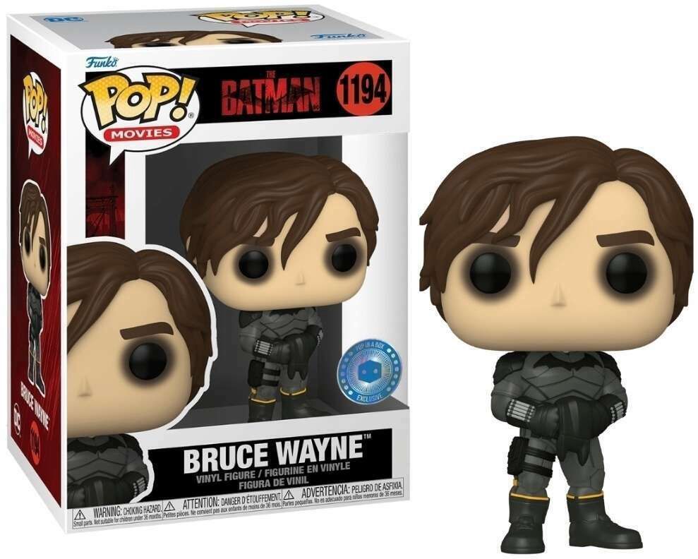 #1194 - The Batman - Bruce Wayne [Pop in a Box Exclusive] Funko Pop