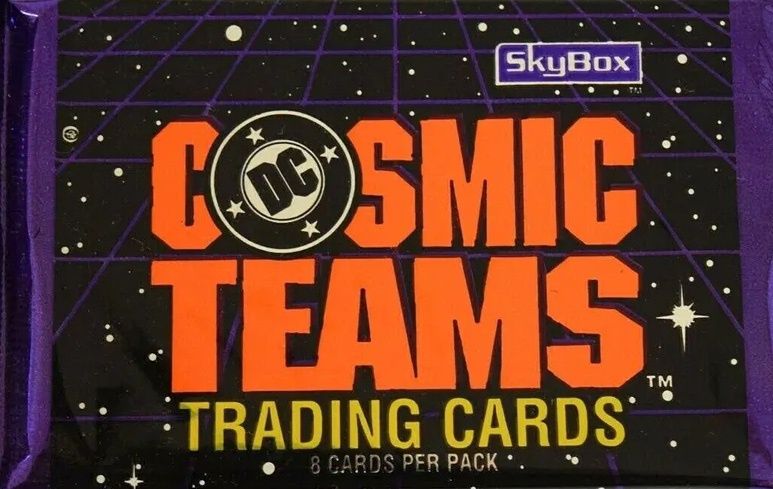 1993 Skybox DC Cosmic Teams Trading Card Pack