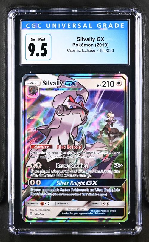 CGC - 9.5 Silvally GX #184