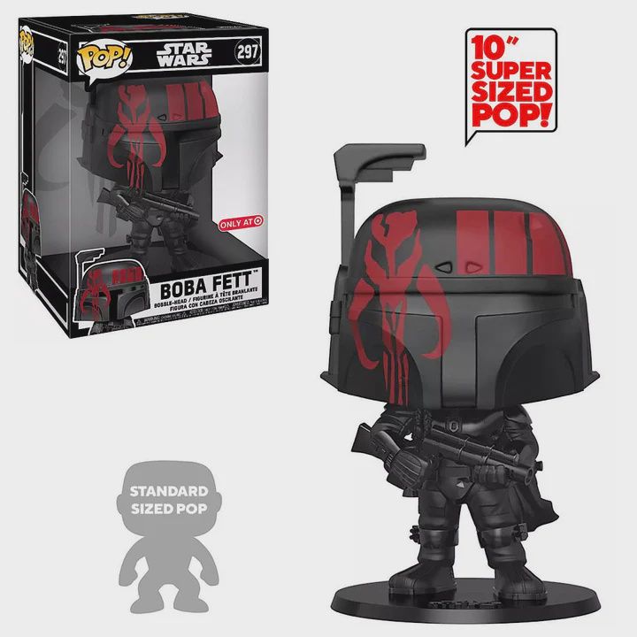 #297 Star Wars - Boba Fett (10 inch) - Only at Target - Funko Pop!