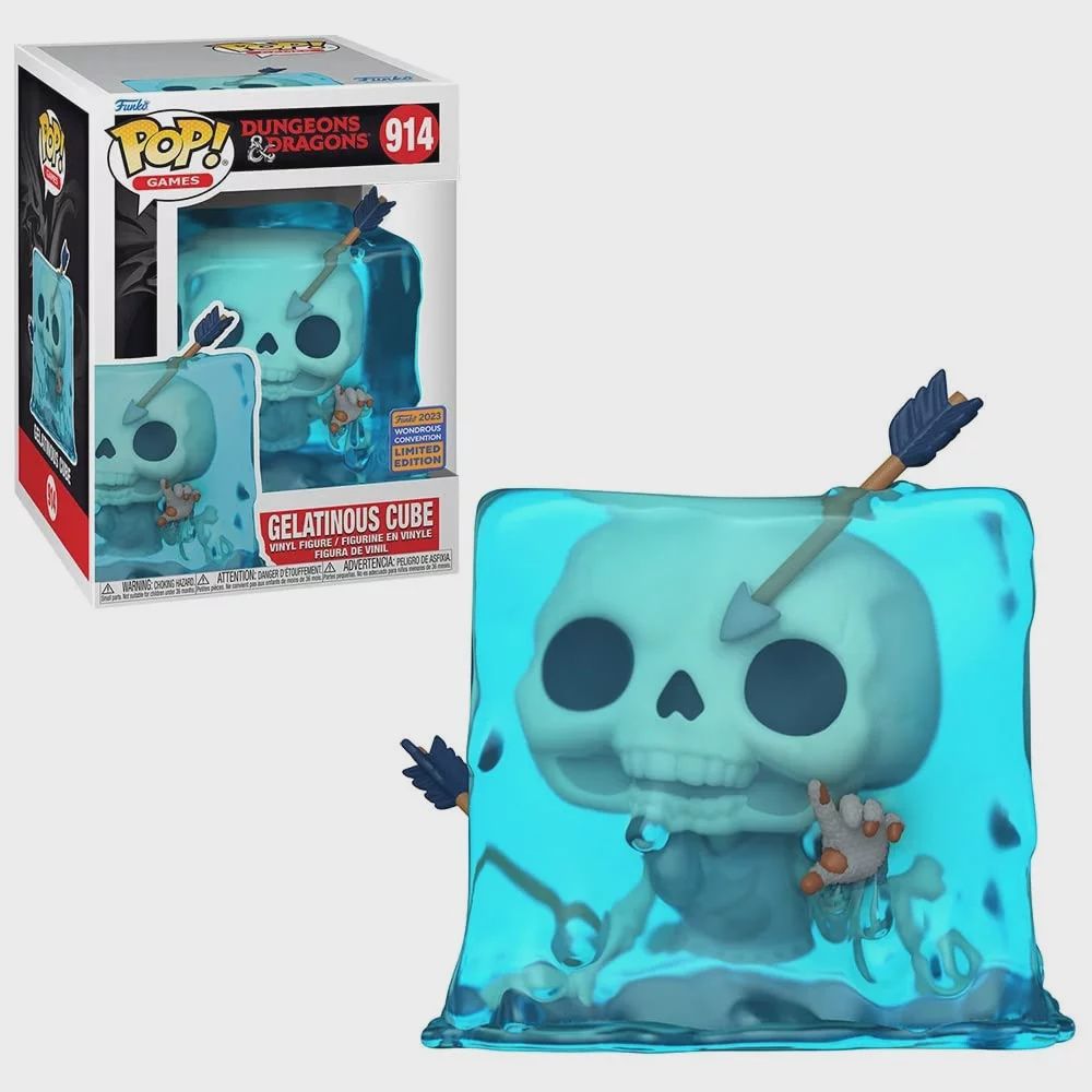 #914 Gelatinous Cube (Funko 2023 Wondrous Convention Exclusive) - Dungeons and Dragons Funko Pop