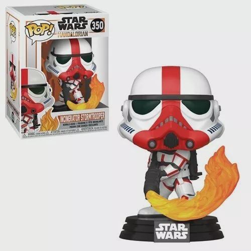 #350 Star Wars: The Mandalorian - Incinerator Stormtrooper Funko Pop