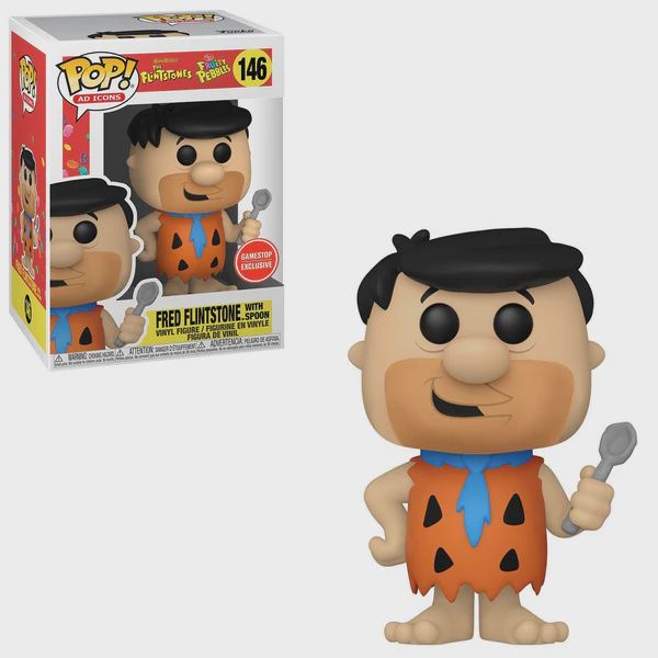T-Shirt - Fruity Pebbles Fred Flinstone - Gamestop Exclusive - Funko Pop