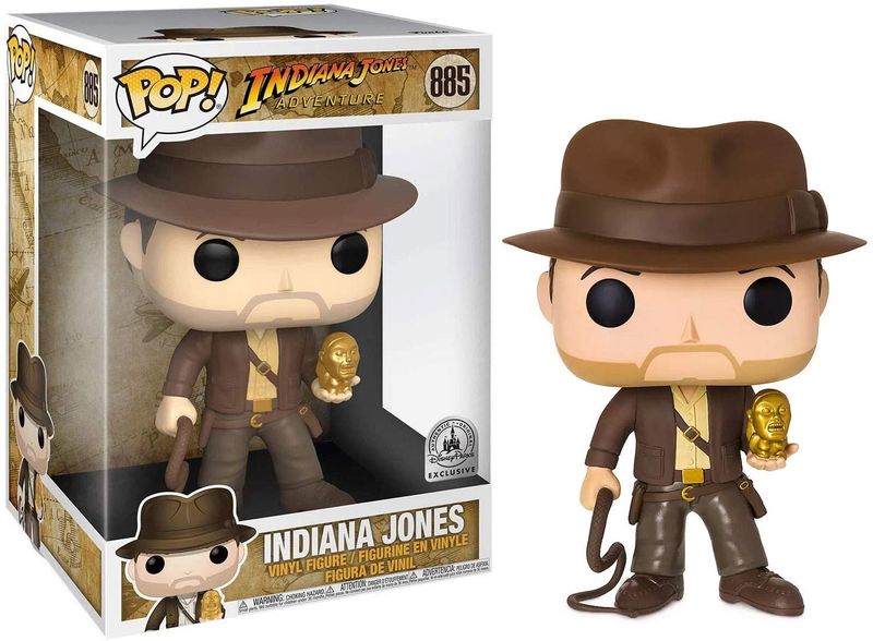 #855 Indiana Jones Adventure - Indiana Jones - Disney Parks Exclusive - Funko Pop!