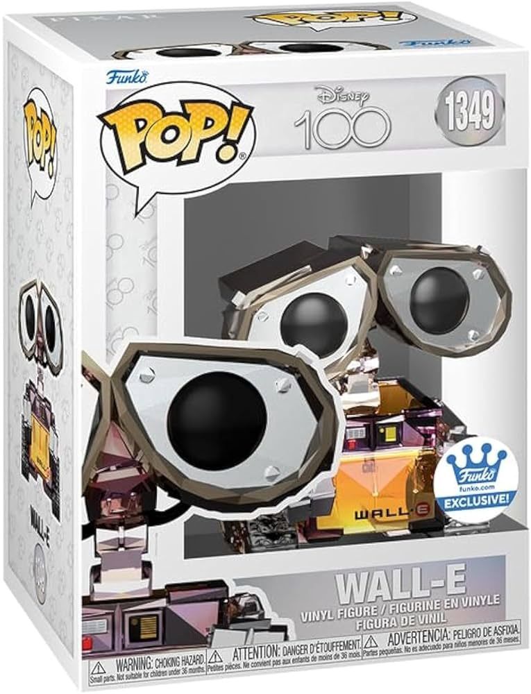 #1349 Disney 100 - Wall-E - Funko.com Exclusive - Funko Pop!