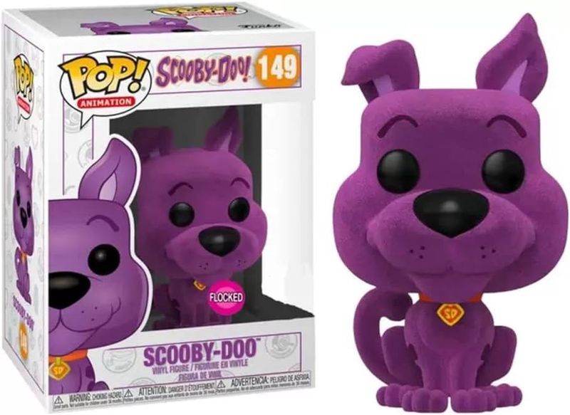 #149 - Scooby Doo! - Scooby Doo [Flocked, Box Lunch Exclusive] Funko Pop!