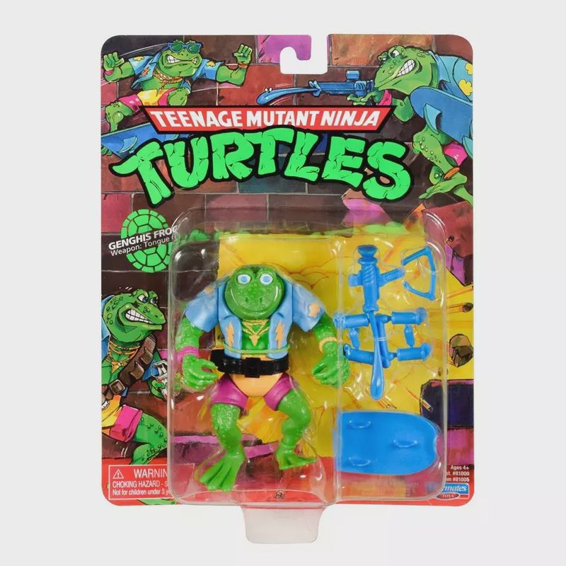 Teenage Mutant Ninja Turtles Genghis Frog Figure [4&quot; - 2023 - Playmates]