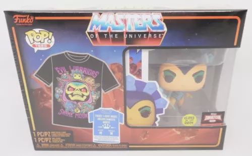 T-Shirt Combo Box Size M - Masters Of The Universe - Evil-Lyn (Glow in the Dark) - Funko Pop!