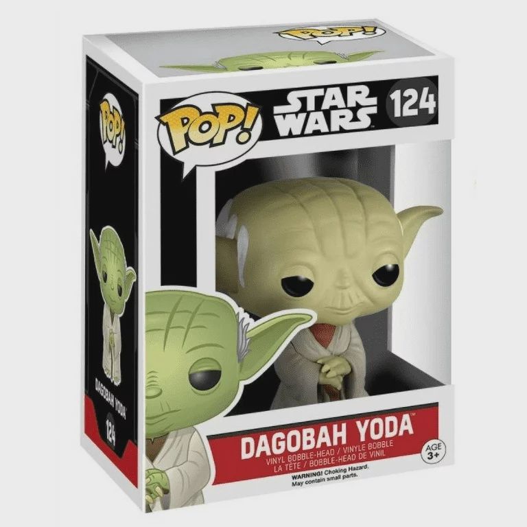 #124 Star Wars - Dagobah Yoda (Bobble-Head) - Funko Pop!