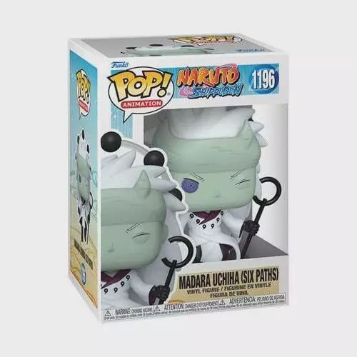 #1196 Naruto Shippuden - Madara Uchiha (Sage Of Six Paths) [SIGNED] Funko Pop!