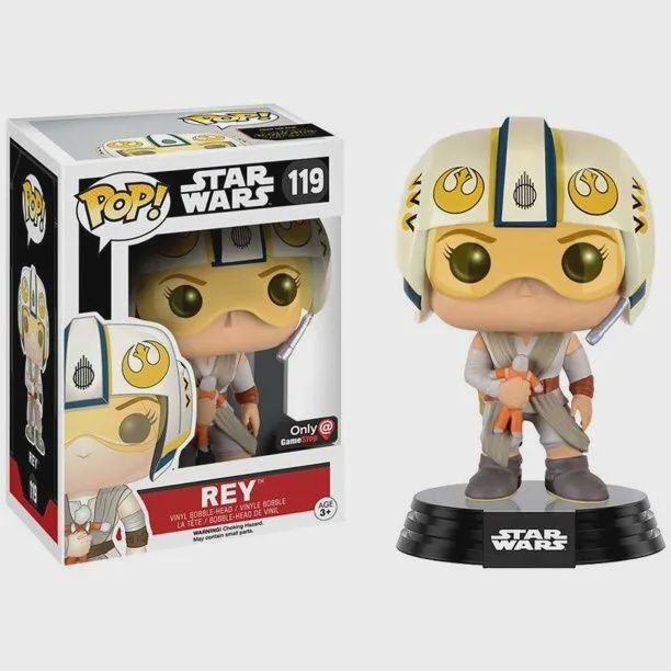 #119 Star Wars - Rey - GameStop Exclusive - Funko Pop!