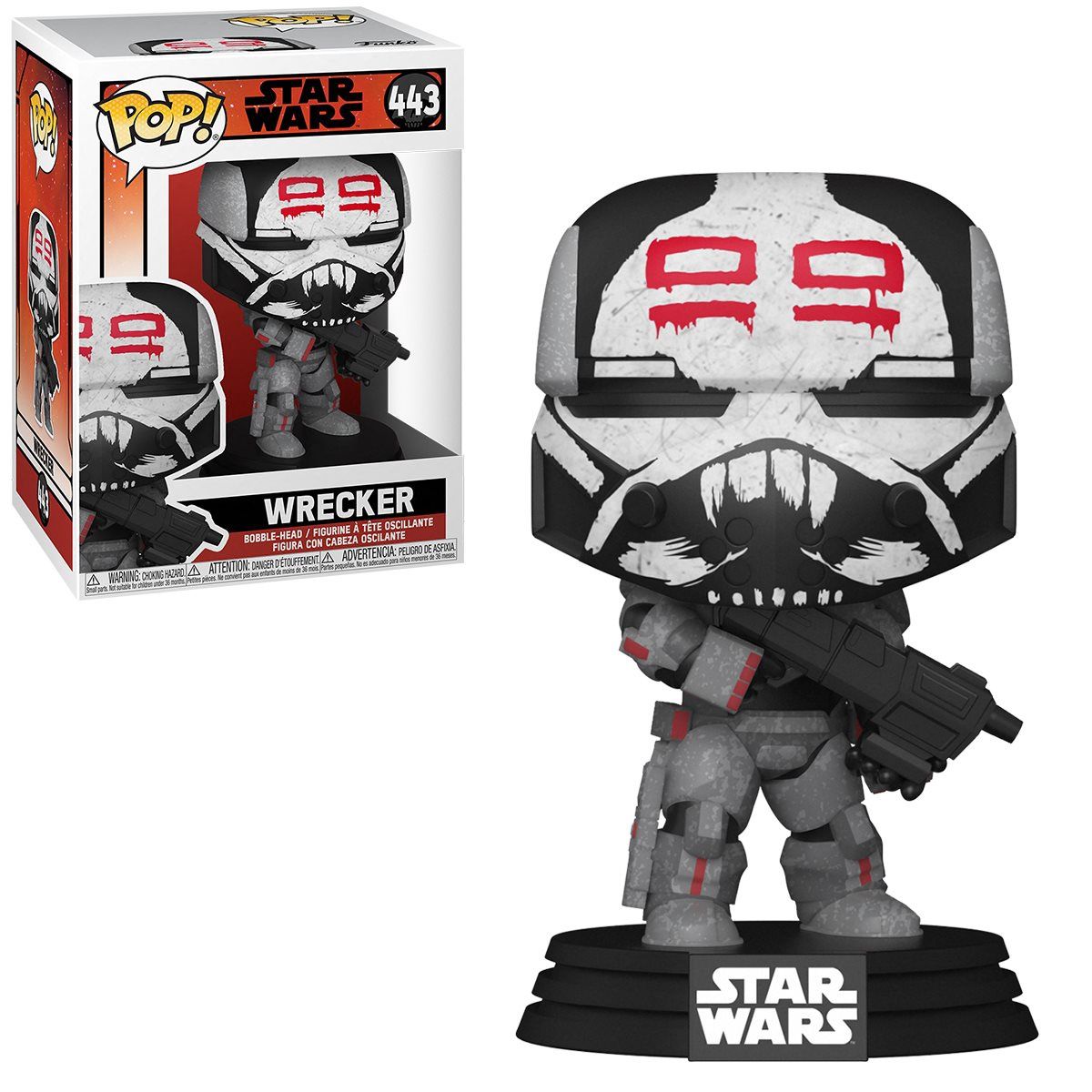 #443 Star Wars - Wrecker - Funko Pop!