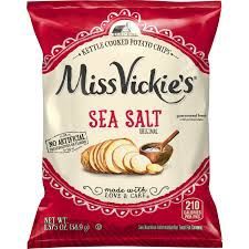 Miss Vickie&#39;s Sea Salt Kettle Cooked Potato Chips