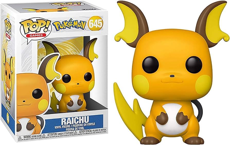 #645 Pokemon - Raichu Funko Pop