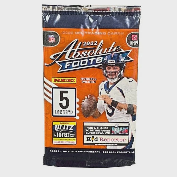 2022 Panini Absolute Football Gravity Feed Pack
